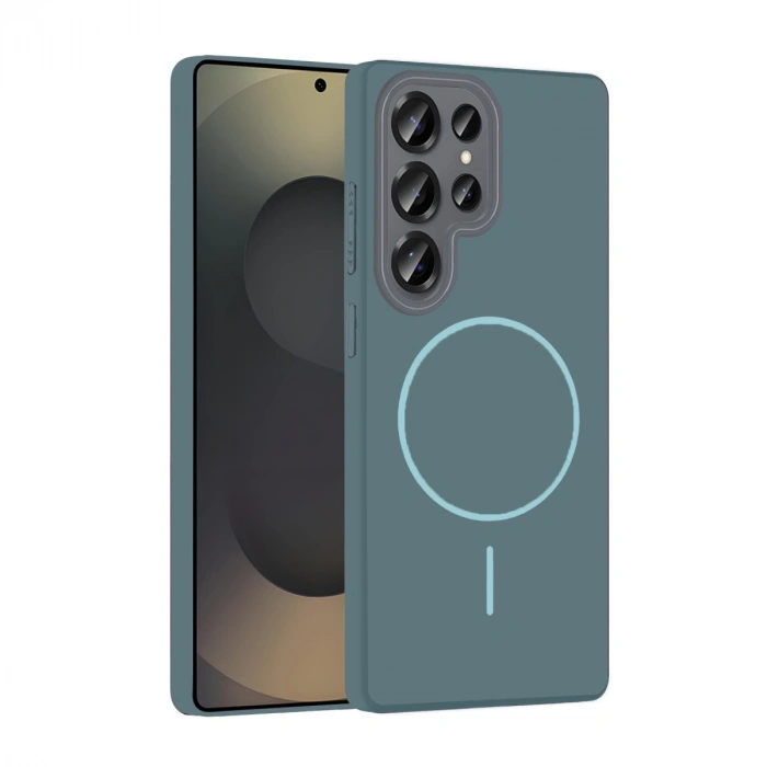Joko Samsung Galaxy S25 Ultra Broş Magsafe Kapak - Turkuaz