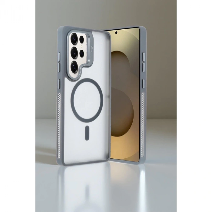 Joko Samsung Galaxy S25 Ultra Flet Lens Magsafe Kapak - Gold