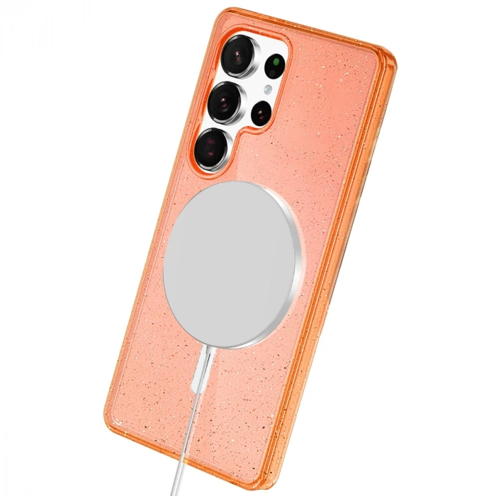 Joko Samsung Galaxy S25 Ultra  Magsafe Kapak - Turuncu