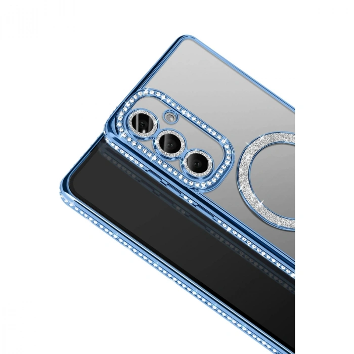 Joko Samsung Galaxy S26 Joke Simli Magneticsafe Kılıf - Mavi