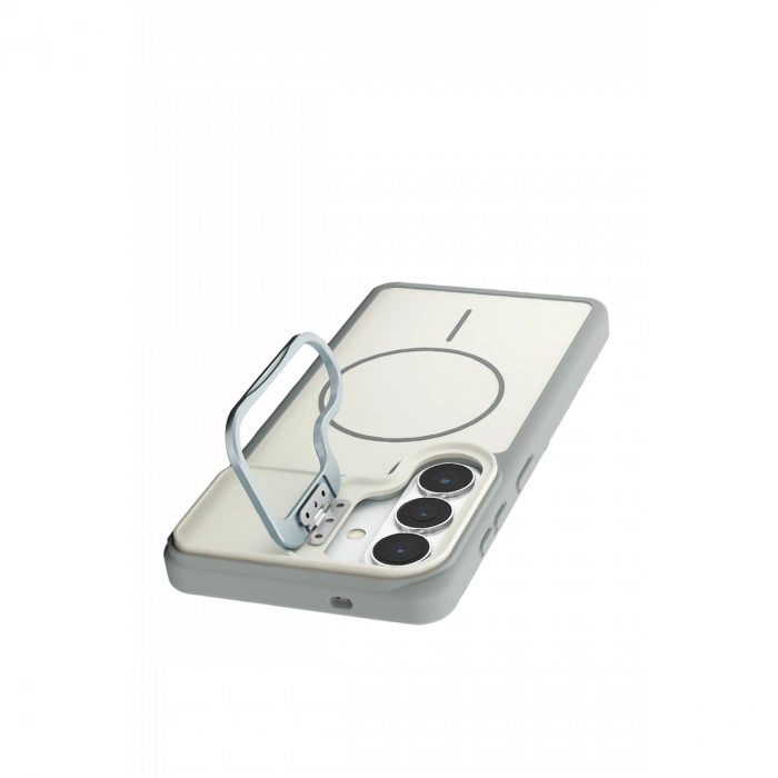 Joko Samsung Galaxy S26 Pale Magsafe Standlı Kapak - Beyaz