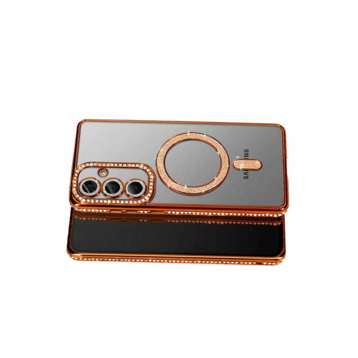 Joko Samsung Galaxy S26 Plus Joke Simli Magneticsafe Kılıf - Turuncu