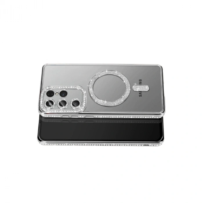 Joko Samsung Galaxy S26 Ultra Joke Simli Magneticsafe Kılıf - Gümüş