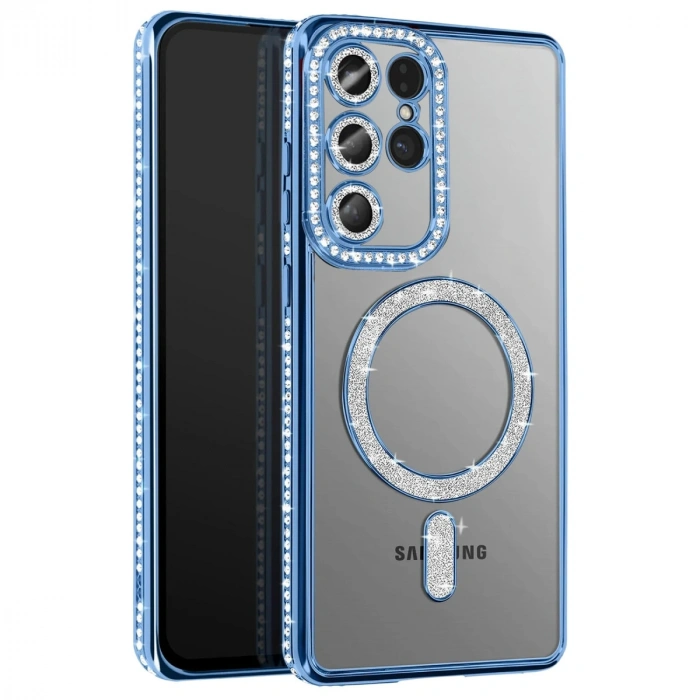 Joko Samsung Galaxy S26 Ultra Joke Simli Magneticsafe Kılıf - Mavi