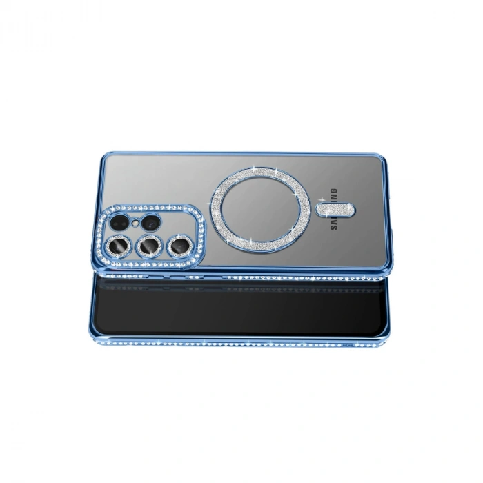 Joko Samsung Galaxy S26 Ultra Joke Simli Magneticsafe Kılıf - Mavi