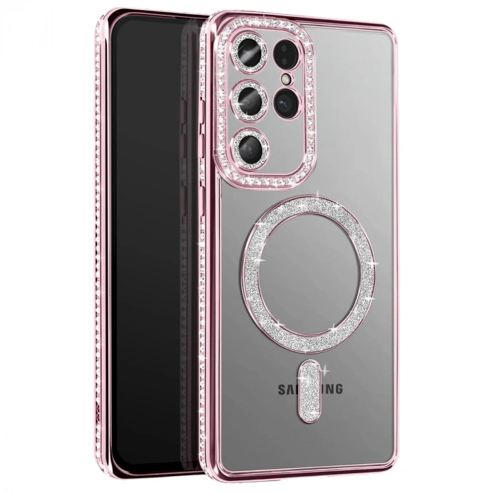 Joko Samsung Galaxy S26 Ultra Joke Simli Magneticsafe Kılıf - Pembe