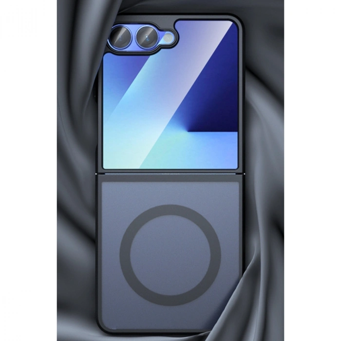 Joko Samsung Galaxy Z Flip 7 Medusa Magsafe Kapak - Siyah