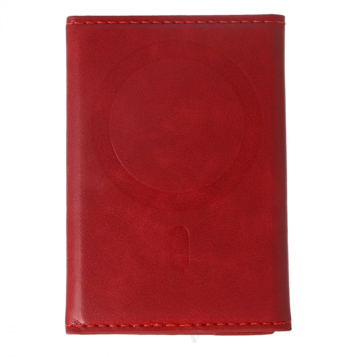 Joko Tema Magsafe Deri Kartlık - Kırmızı