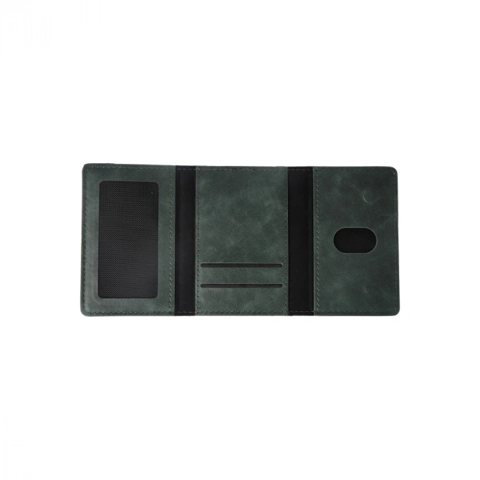 Joko Tema Magsafe Deri Kartlık - Yeşil