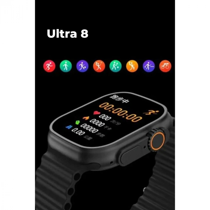 Joko Ultra 8 2.1 İnç Ips Ekran Konuşma Ve Nfc Özellikli Akıllı Saat - Gümüş