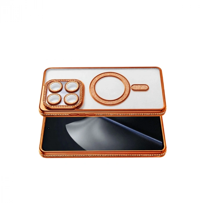Joko Xiaomi Mi 15t Pro Joke Simli Magneticsafe Kılıf - Turuncu