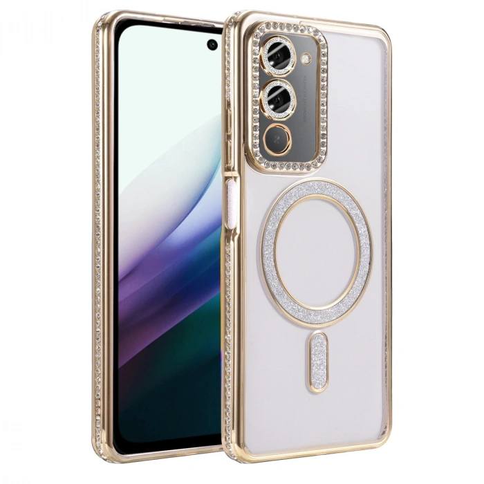 Joko Xiaomi Redmi 15 4g Joke Simli Magneticsafe Kılıf - Gold