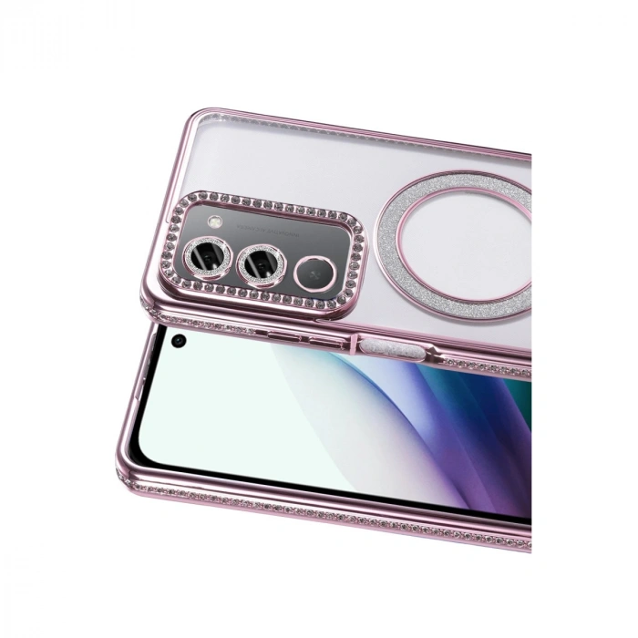 Joko Xiaomi Redmi 15 4g Joke Simli Magneticsafe Kılıf - Pembe