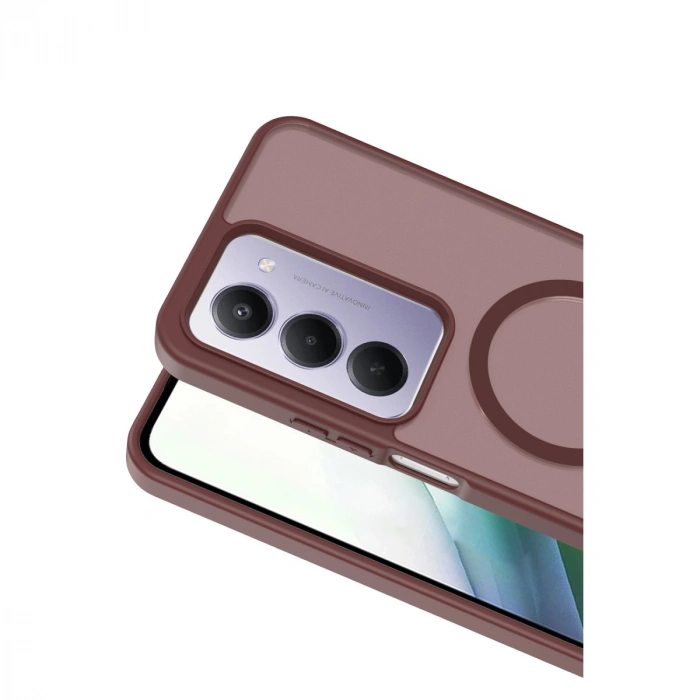 Joko Xiaomi Redmi 15 4g Jota Magsafe Kapak - Bordo