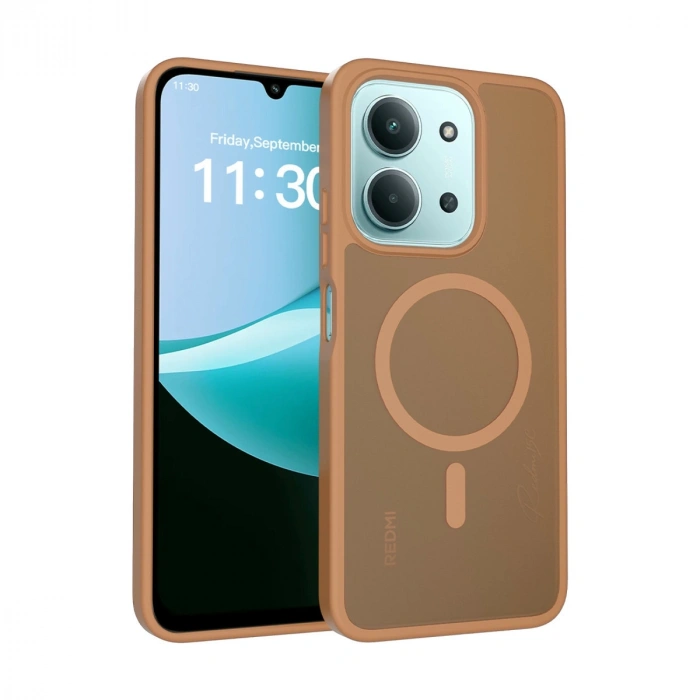 Joko Xiaomi Redmi 15c 4g Jota Magsafe Kapak - Çöl Titanyum