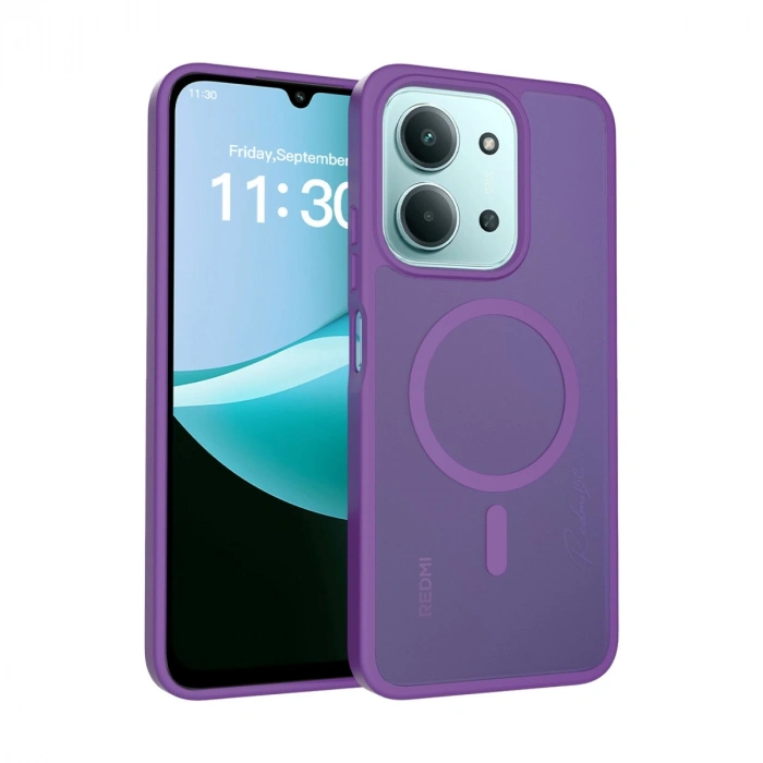 Joko Xiaomi Redmi 15c 4g Jota Magsafe Kapak - Derin Mor