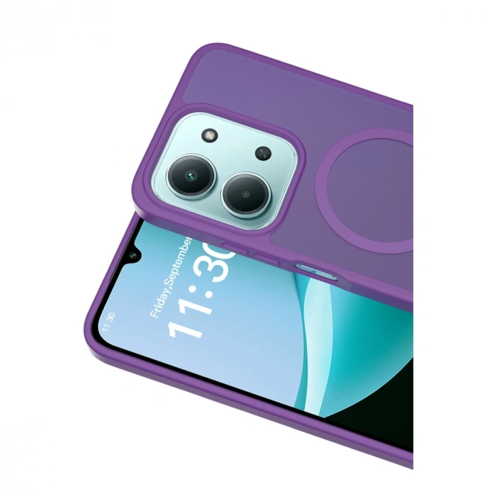 Joko Xiaomi Redmi 15c 4g Jota Magsafe Kapak - Derin Mor