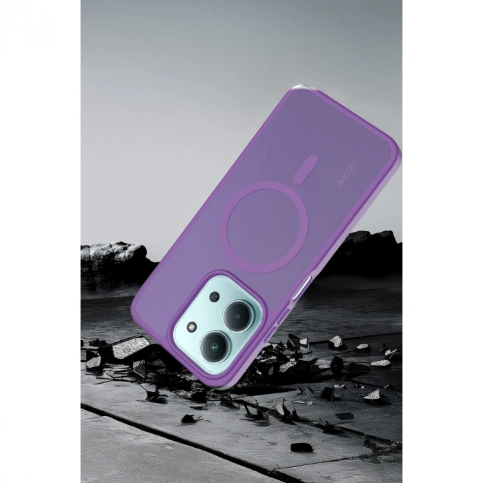 Joko Xiaomi Redmi 15c 4g Jota Magsafe Kapak - Derin Mor