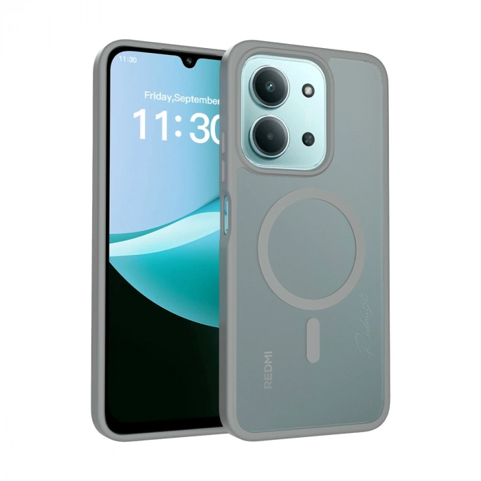 Joko Xiaomi Redmi 15c 4g Jota Magsafe Kapak - Titan Gri