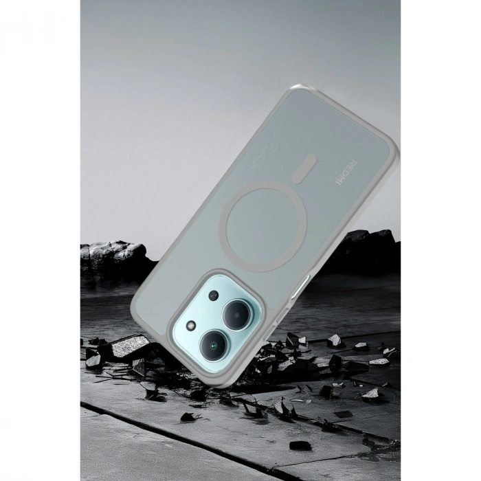 Joko Xiaomi Redmi 15c 4g Jota Magsafe Kapak - Titan Gri