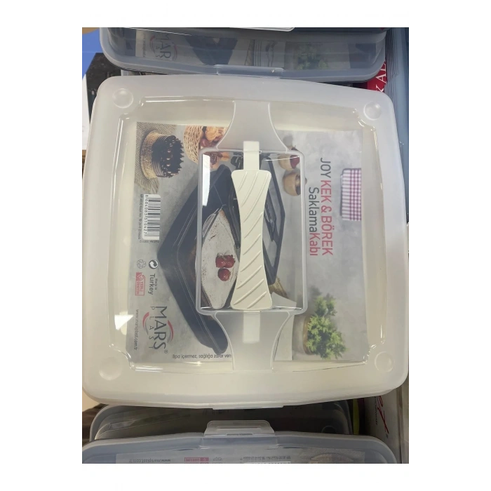 Joy 4 Taraf Kilitli Kek Börek Borcam Saklama Kabıgp131 (599)