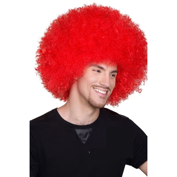 Kabarık Bonus Peruk Saç - Kırmızı (599)