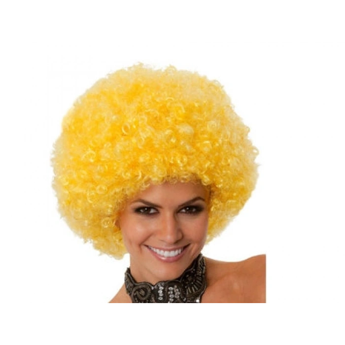 Kabarık Bonus Peruk Saç  Sarı (599)