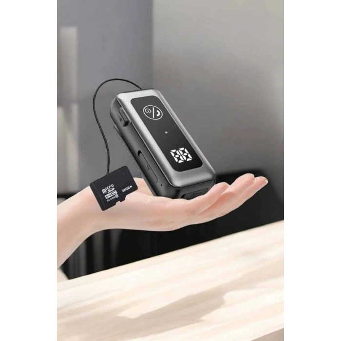 Kablolu Bluetooth Kulaklık Kulak İçi Stereo Mikrofonlu Dijital Göstergeli