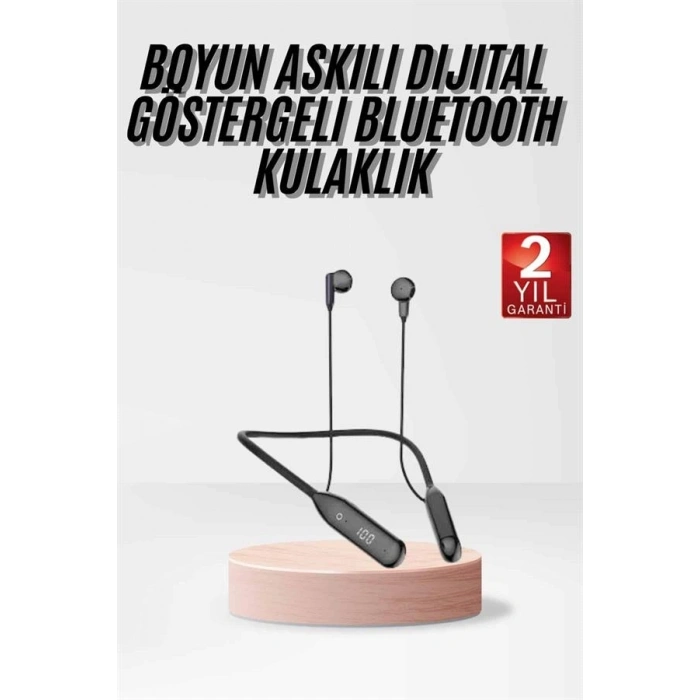 Kablolu Kulak İçi Bluetooth Kulaklık 60 Saat Anc Özellikli Boyun Bantlı