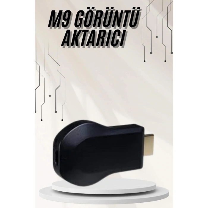 Kablosuz Hdmı Ses Ve Görüntü Aktarıcı Kolay Taşınabilir Yüksek Çözünürlüklü