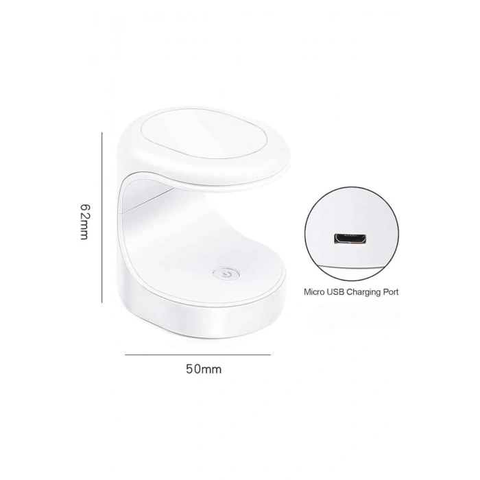 Kalıcı Oje Kurutucu Mini Uv Işınlı Taşınabilir Hızlı Ve Pratik Oje Kurutucu