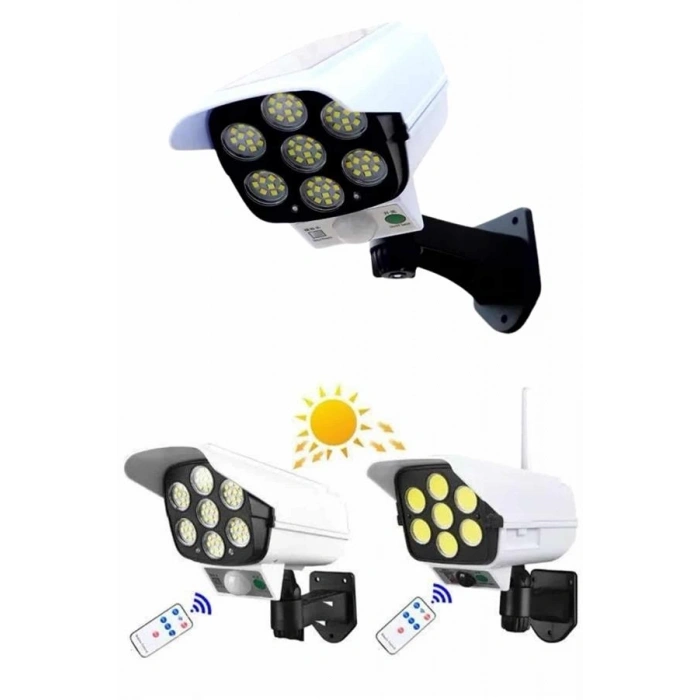 Kamera Görünümlü Solar Lamba