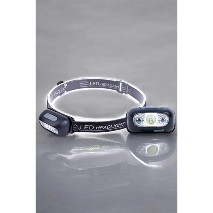 Kamp Lambası Led Işık Kafa Lambası Balıkçı Lambası Ayarlanabilir