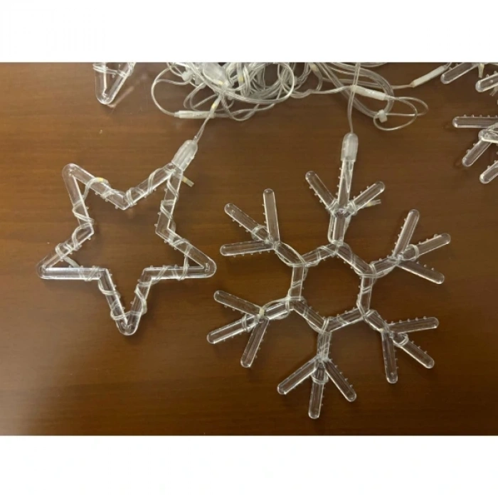 Kar Tanesi Perde Led