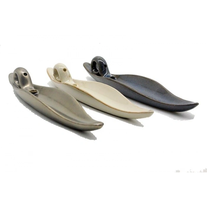 Kayık Form Seramik Tütsülük