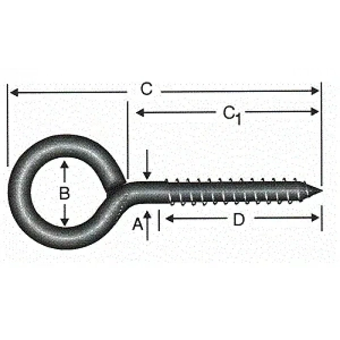 Kaynaklı Vida 8x160 - 50 Adet