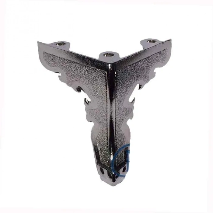 Kelebek Sandık Ayağı, Kutu Ayak 5,5 Cm - Nikel, 50 Adet