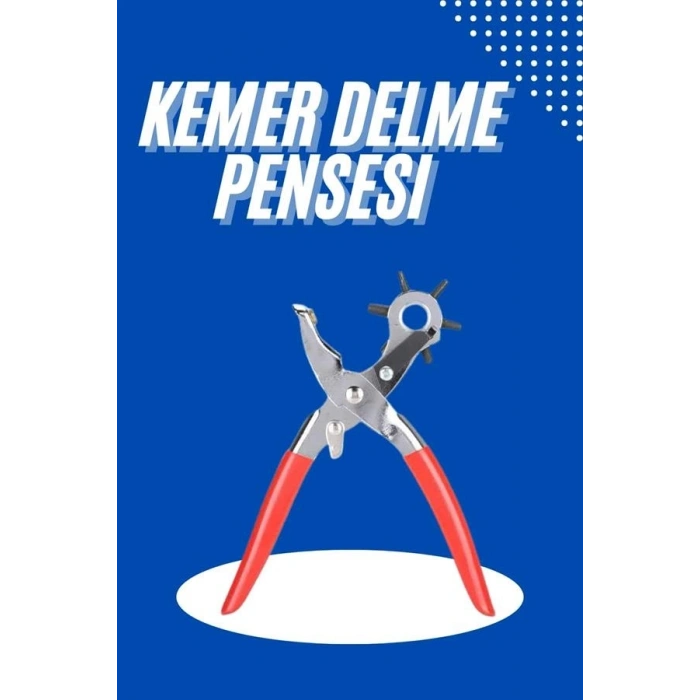 Kemer Delici Kemer Delme Pensesi Delik Açıcı Şık Aparatı Aparat