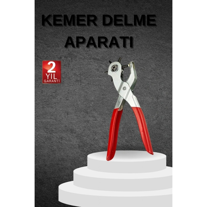 Kemer Delme Pensesi- Kemer Delik Açma Zımbası Paslanmaz Çelik