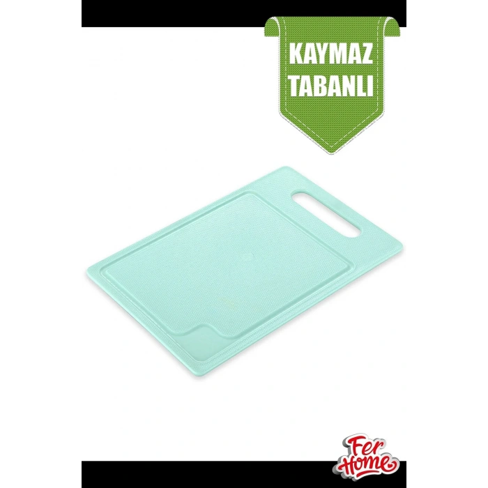 Kesme Tahtası Kaydırmaz Plastik Kesme Sunum Tahtası Pratik Kesim Panosu 160X245 Mmfr107 (599)