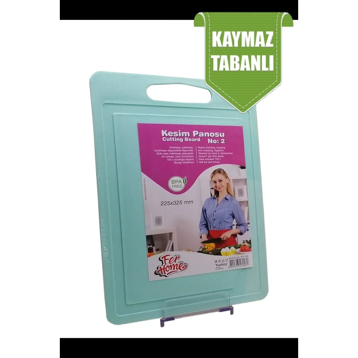 Kesme Tahtası Plastik Büyük Kesme Sunum Tahtası Kesim Panosu 225X325 Mmfr108 (599)