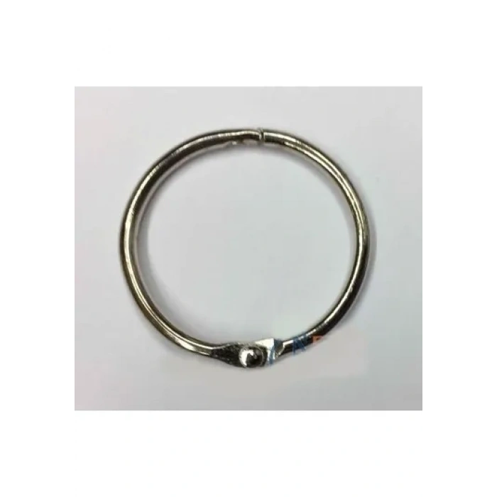 Kilitli Yuvarlak Halka, 2cm - 100 Adet