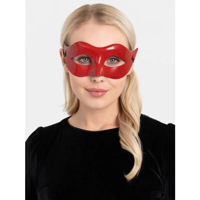 Kırmızı Renk Masquerade Kostüm Partisi Venedik Balo Maskesi