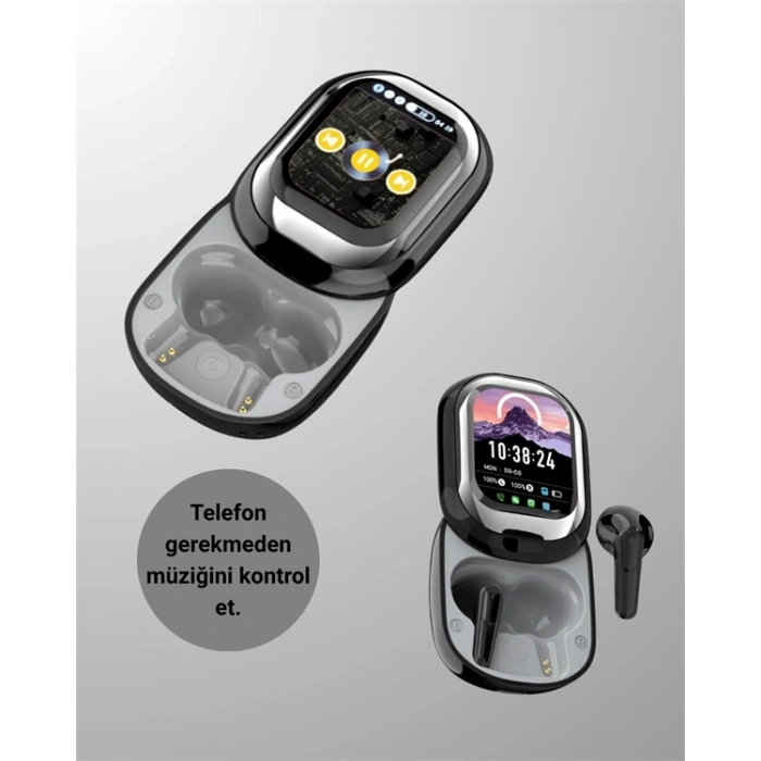 Kişiselleştirilebilir Led Ekranlı Bluetooth Kulaklık – Oyun & Müzik Modlu