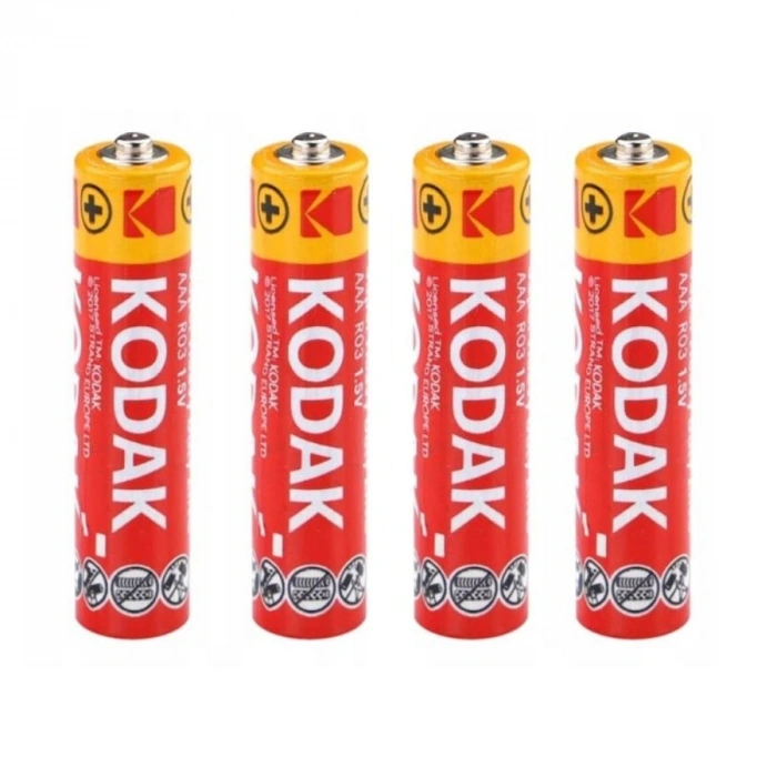 Kodak Kaahzs4 Super Heavy Duty Çinko Karbon Aaa İnce Kalem Pil / Pakette 60 Adet (599)