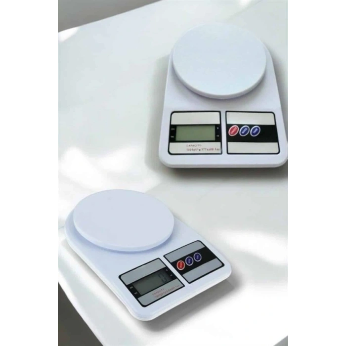 Kompakt Tasarım Ve Tek Tuşla Sıfırlama Özelliğiyle Kullanımı Kolay Mutfak Tartısı