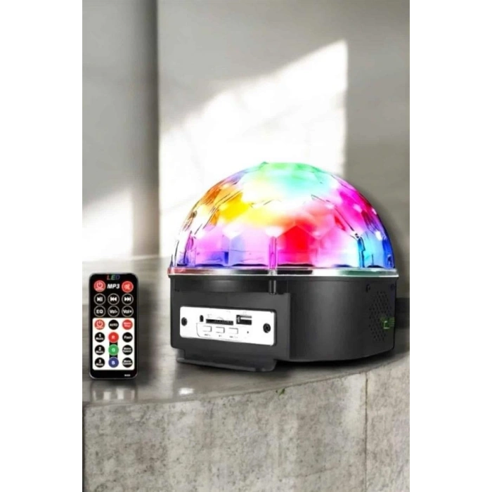 Kompakt Tasarımlı, Telefon Kontrollü Disko Topu Işıkları