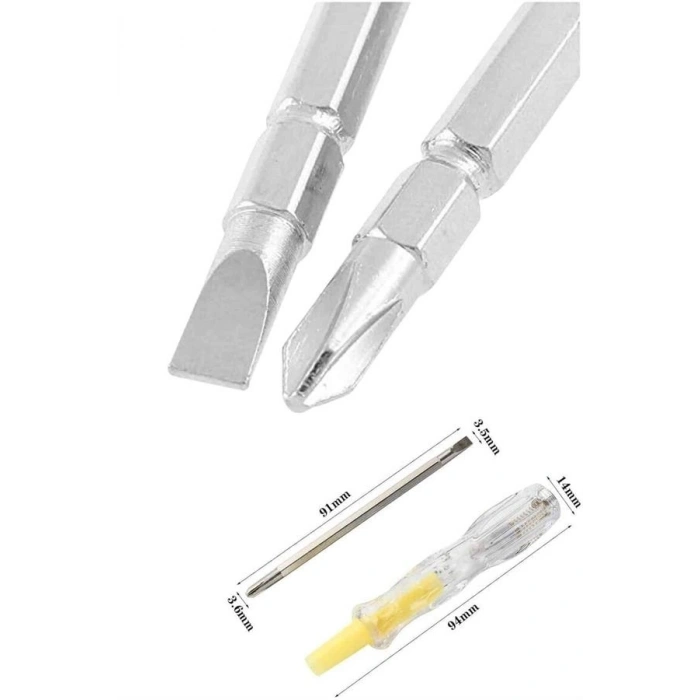 Kontrol Kalemi Çift Taraflı Uçlu Elektrik Akım Test Cihazı