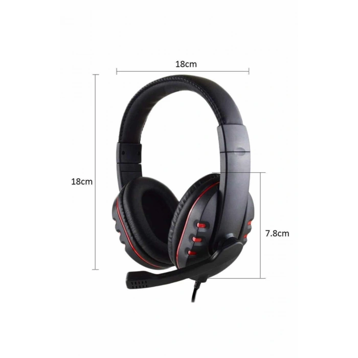 Kulaklığı Kulak Üstü Kablolu  Kulaklık Mikrofonlu Anc Özelliği