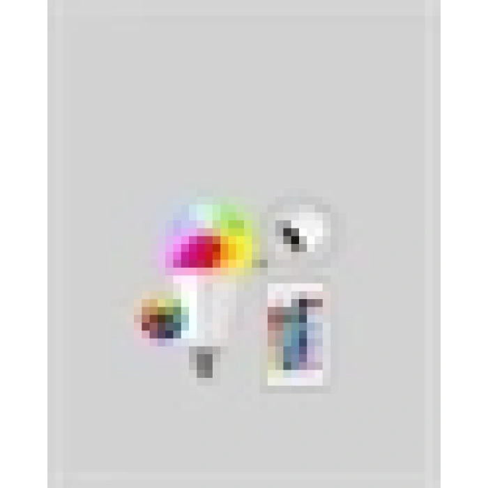 Kumanda Destekli Çok Renkli Akıllı Led Ampul